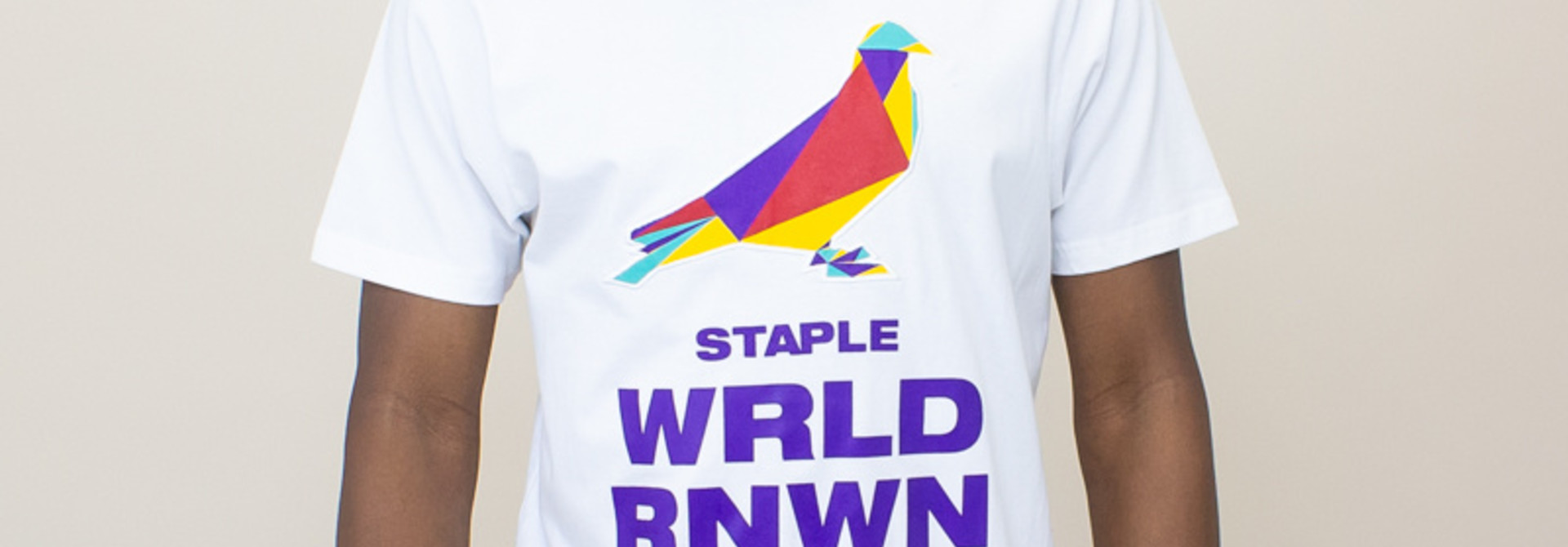 Staple W B P Tee - White