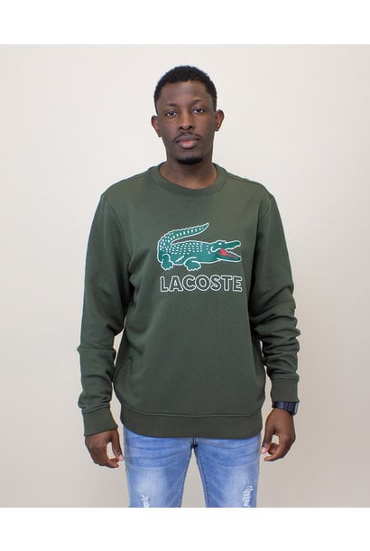 lacoste big croc hoodie