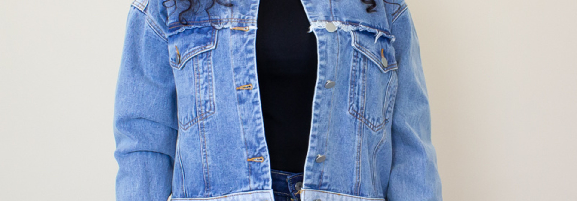 Polagram + Baevely Denim Jacket - Denim