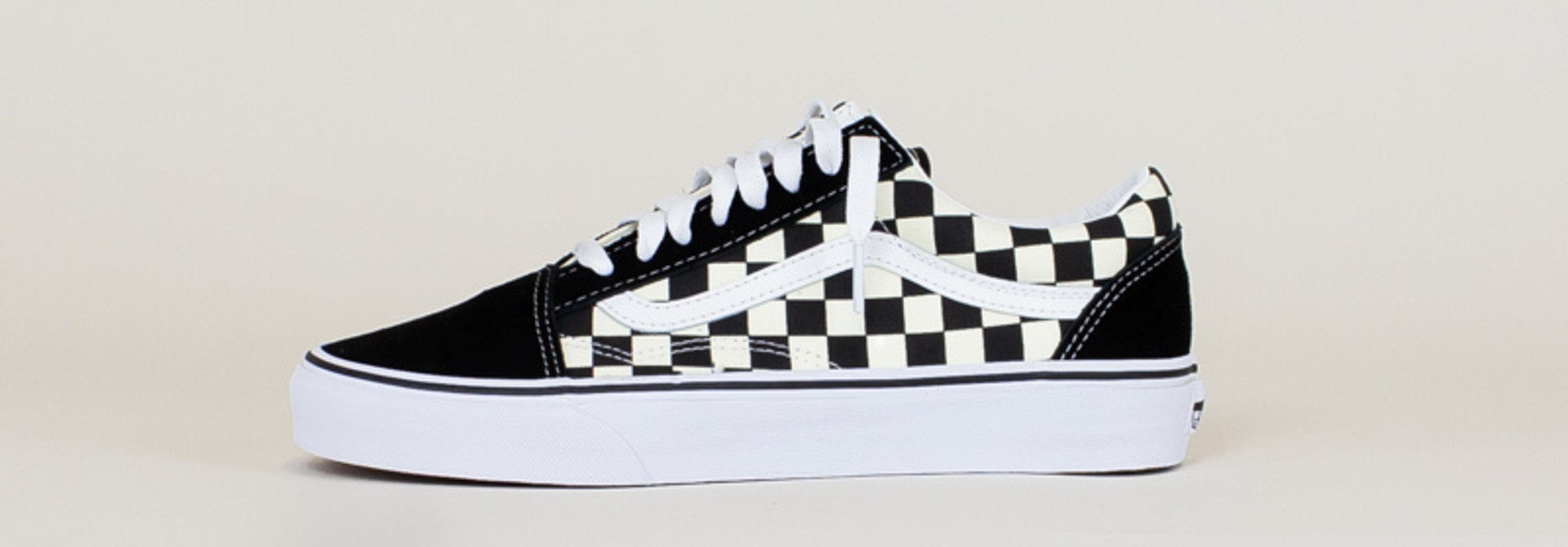 Vans Primary Check Old Skool - Black