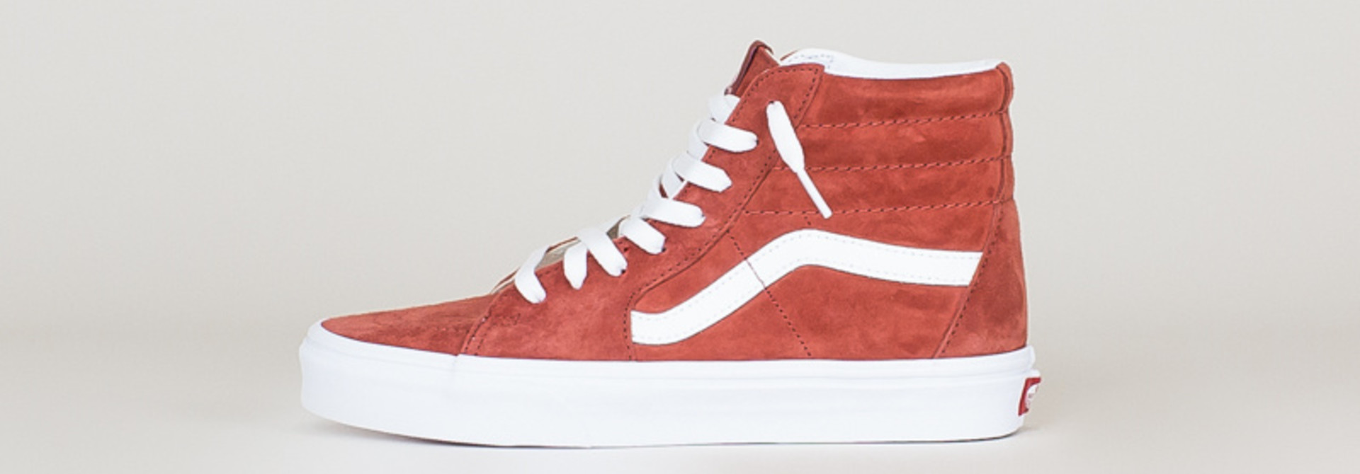 Vans Sk8-Hi - Pig Suede Burnt