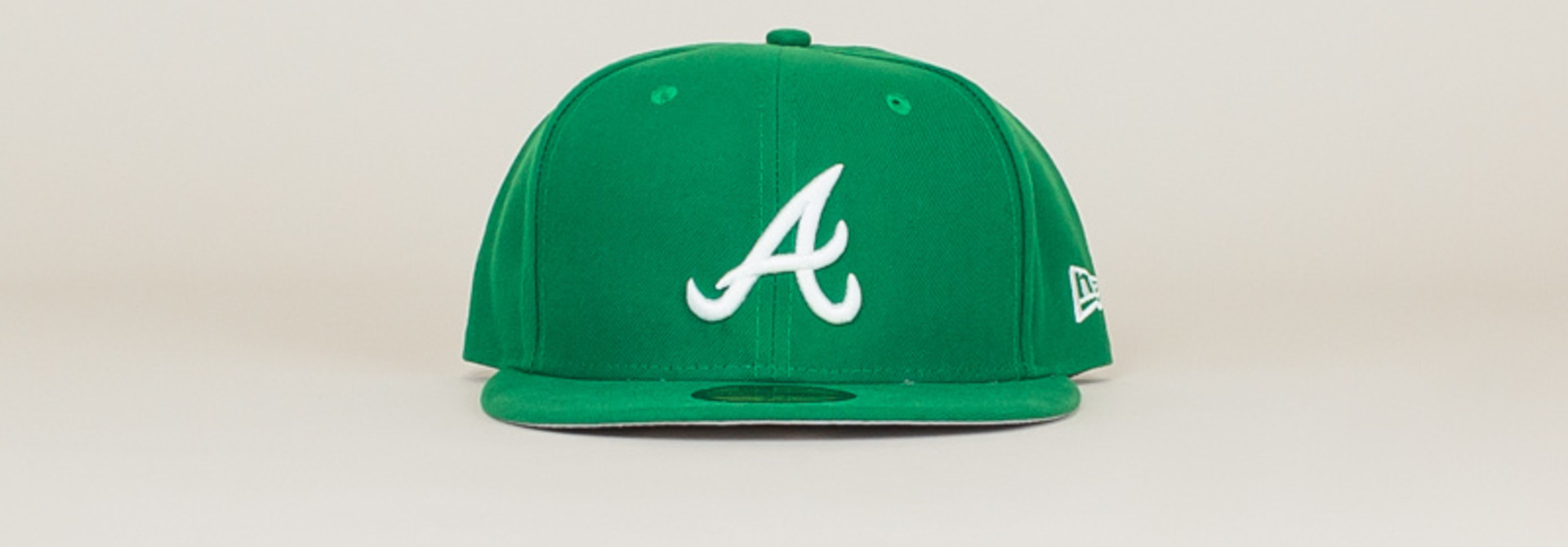 New Era Atlanta Braves Fitted Hat - Green