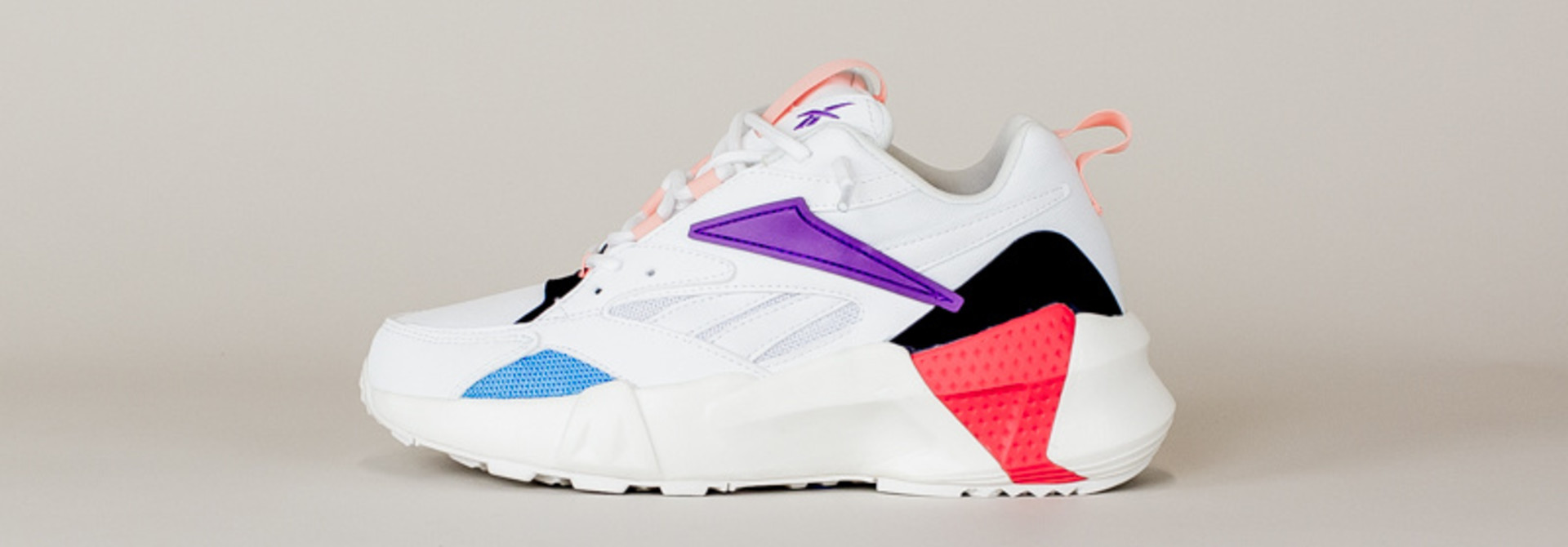 Reebok Aztrek Double Mix Pops - White/Grape