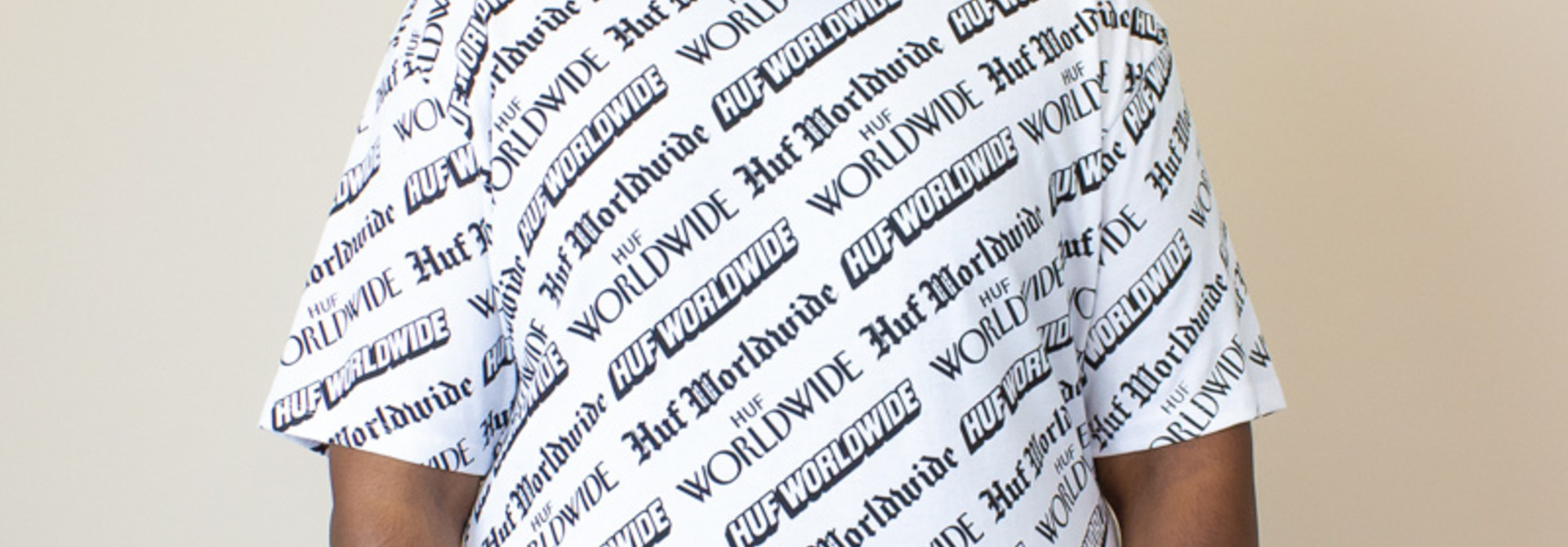 Huf Fake News S/S Tee - White