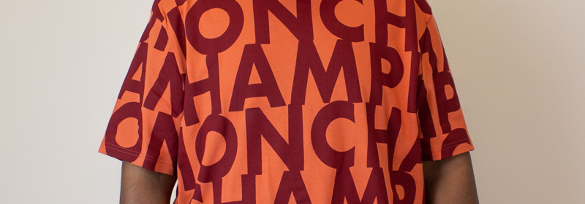 Champion Big Block S/S T- Shirt - Rust