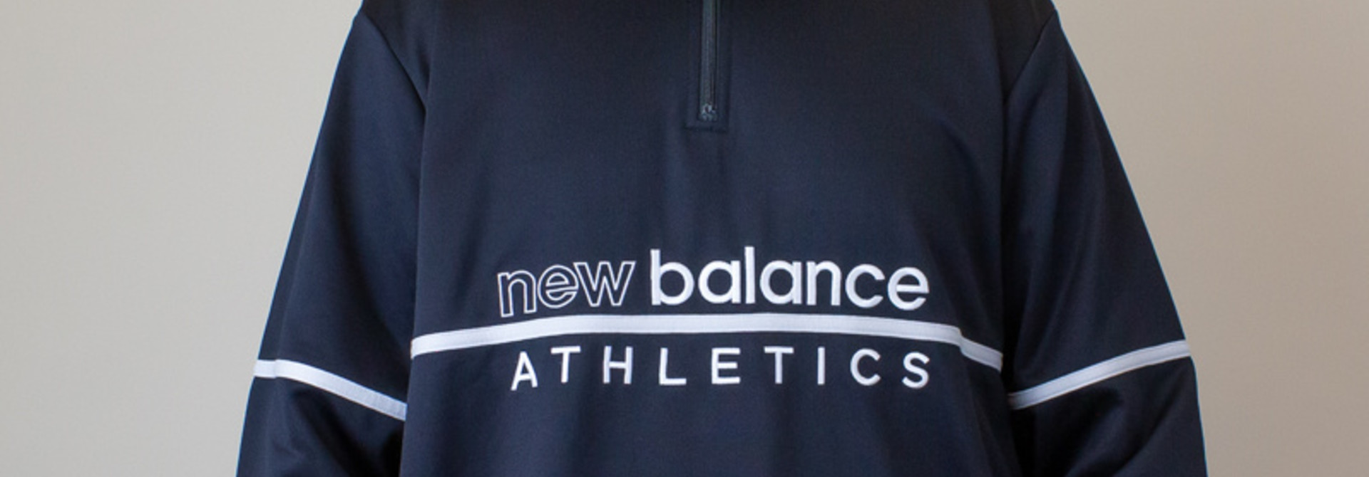New Balance Track 1/4 Zip - Black