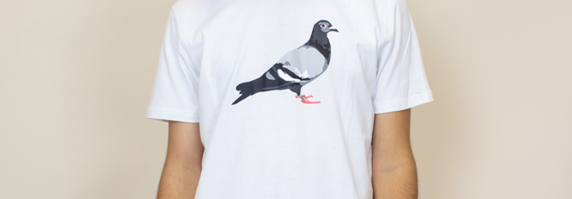 Staple Pigeon Logo Tee - White