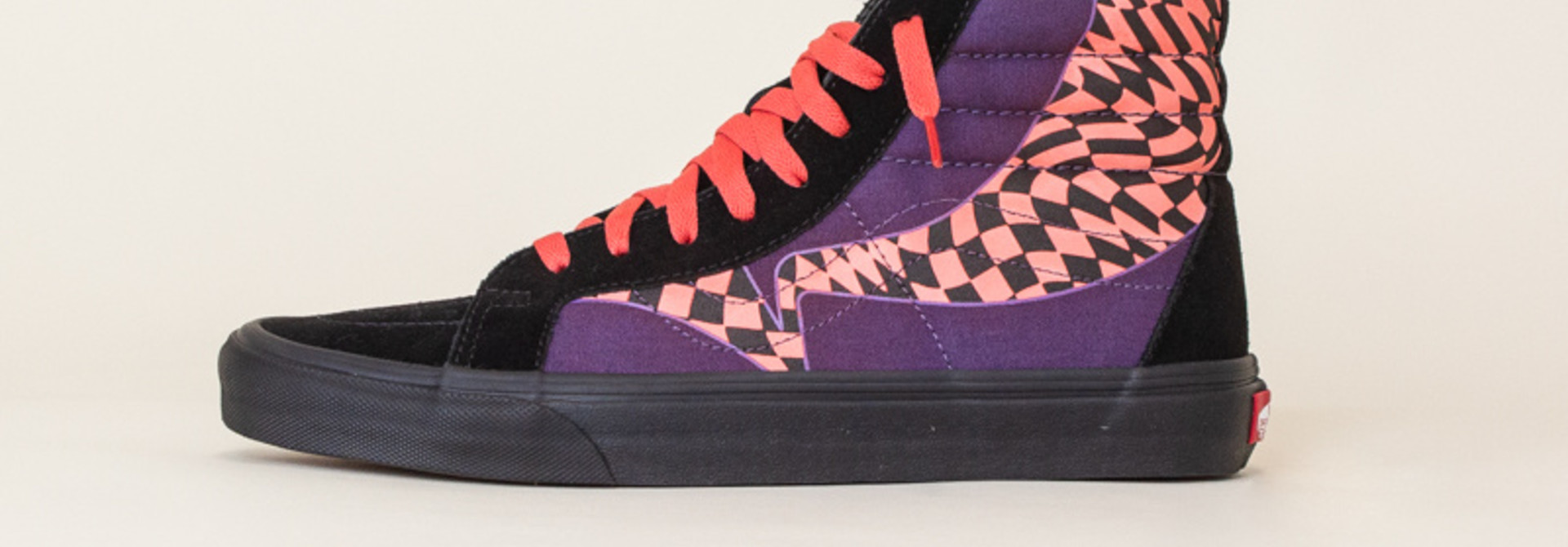 Vans Sk8-Hi Warp - Black/Paprika