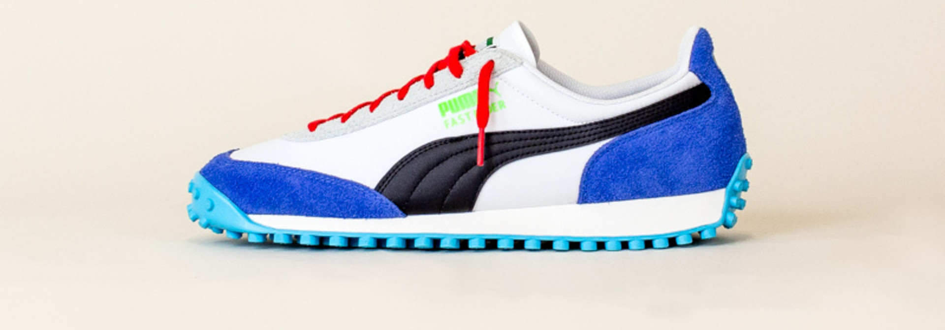 Puma Fast Rider Ride On - White/ Blue