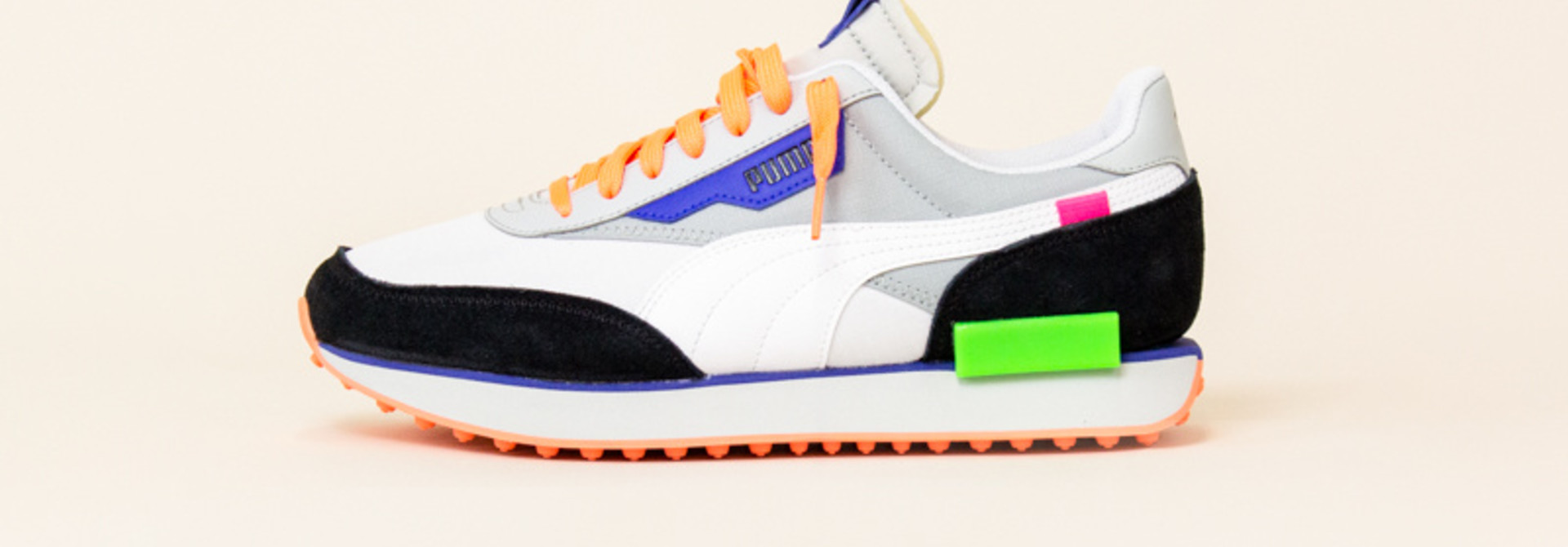 Puma Future Rider Play On - Gray / Black
