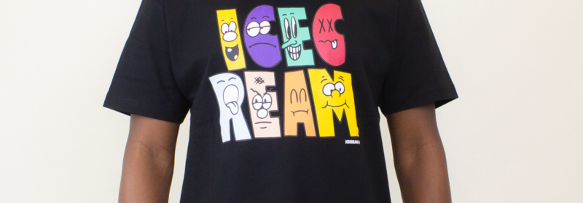 Icecream Characters SS Tee - Black