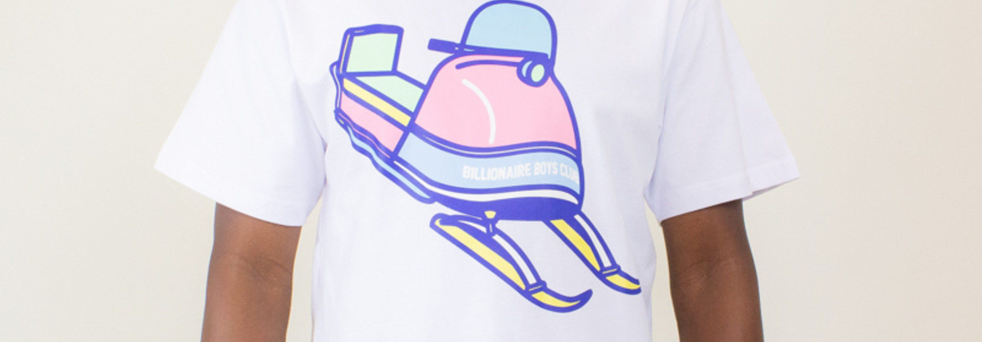 Billionaire Boys Club BB Mobile SS Tee - White