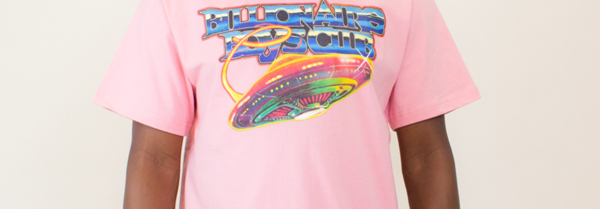 Billionaire Boys Club BB Saucer SS Tee - Pink Icing