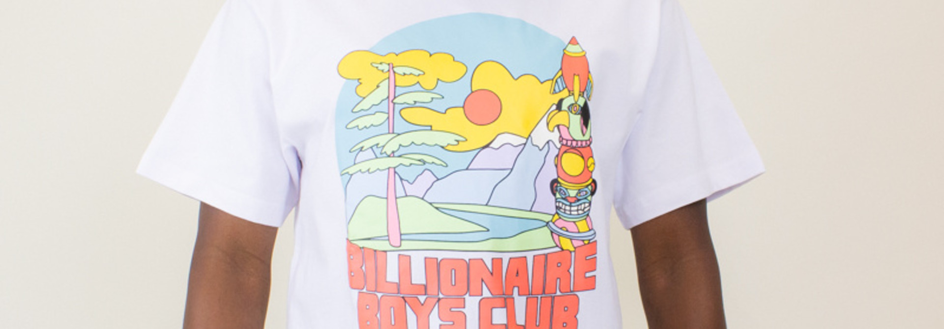 Billionaire Boys Club Great Scene Tee - White