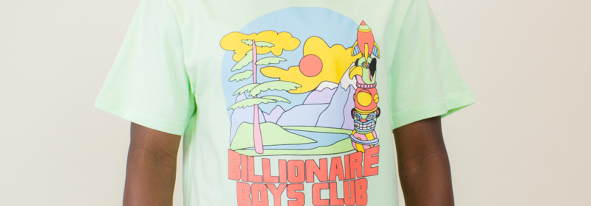 Billionaire Boys Club Great Scene Tee - Patina Green