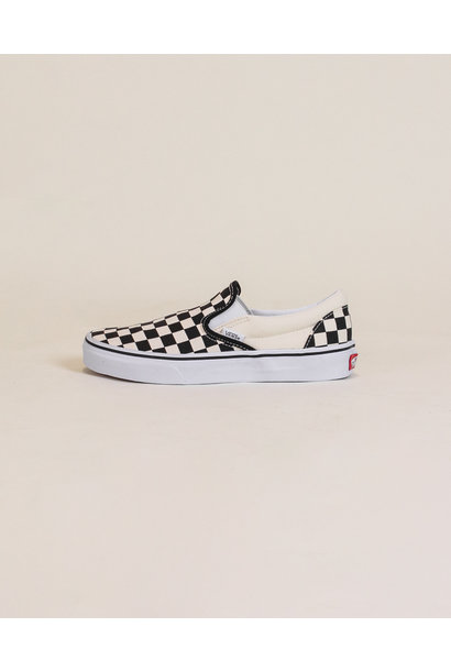 Vans Checkerboard Slip-On - Black/White