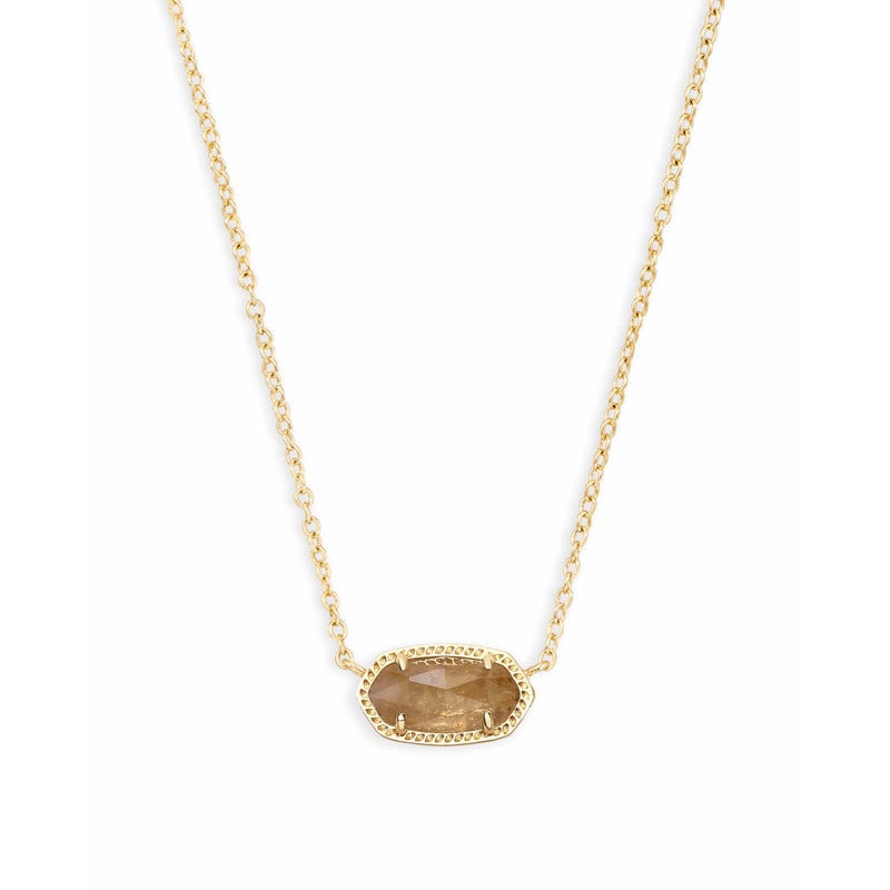 Kendra Scott Elisa Pendant Necklace In Citrine