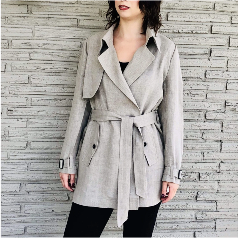 Bee Boutique Bryant Linen Jacket