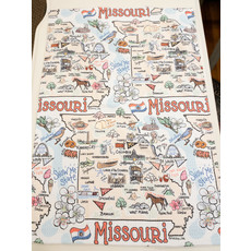 Southbank's Missouri Map Towel