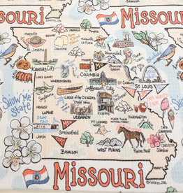 Southbank's Missouri Map Towel