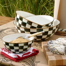 MacKenzie-Childs Courtly Check Enamel Everyday Bowl - Large