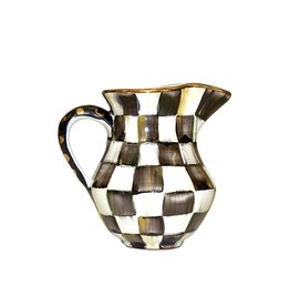 MacKenzie-Childs Courtly Check Creamer