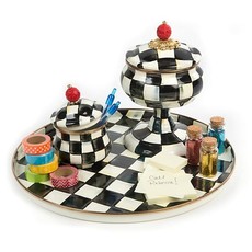 MacKenzie-Childs Courtly Check Curiosity Pot