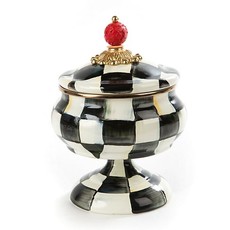 MacKenzie-Childs Courtly Check Curiosity Pot