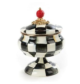 MacKenzie-Childs Courtly Check Curiosity Pot