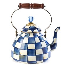 MacKenzie-Childs Royal Check Tea Kettle - 3 Quart