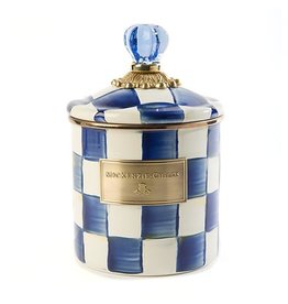 MacKenzie-Childs Royal Check Canister - Small