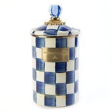 MacKenzie-Childs Royal Check Canister - Large