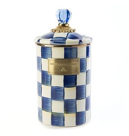 MacKenzie-Childs Royal Check Canister - Large