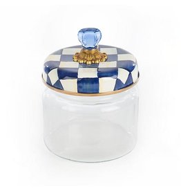 MacKenzie-Childs Royal Check Kitchen Canister - Small