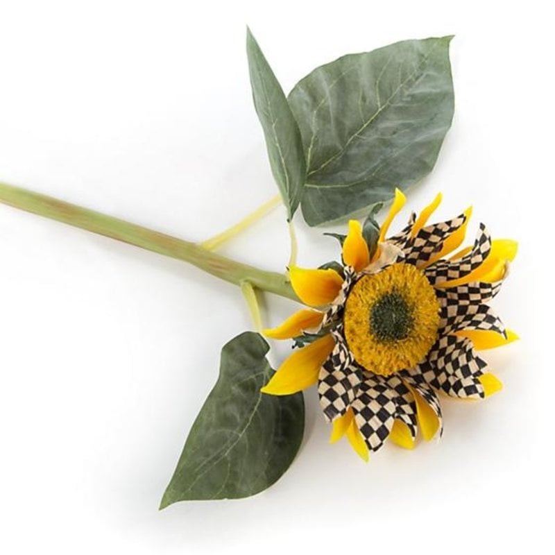 MacKenzie-Childs Courtly Check Sunflower - Yellow