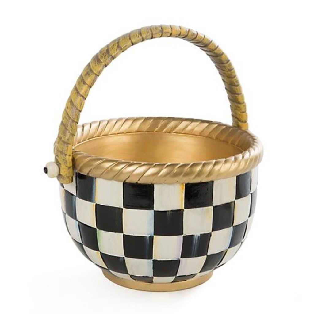 MacKenzie-Childs Courtly Check Basket - Large