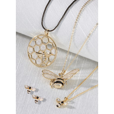 Bee Boutique Beehive Long Necklace