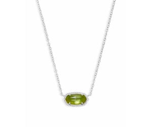 Kendra scott peridot on sale necklaces