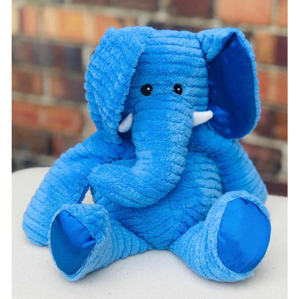 Little Bees Large Blue Elephant Warmie