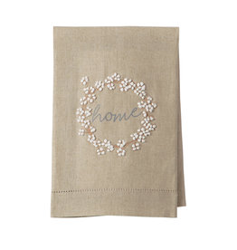 Southbank's Wreath Cotton French Knot Towel