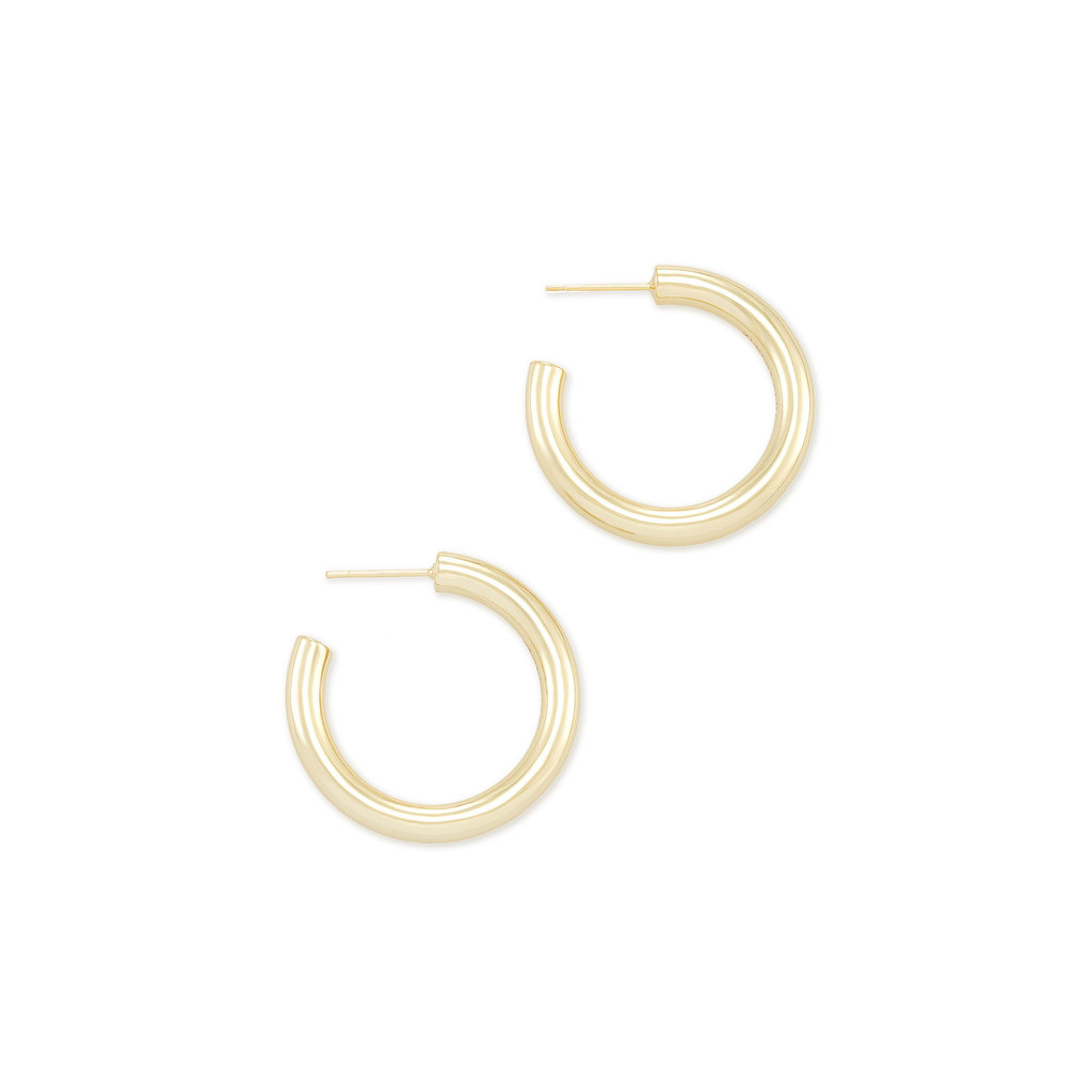 Kendra Scott Colette Hoop Earrings In Gold