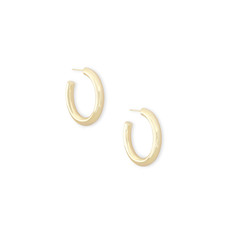 Kendra Scott Colette Hoop Earrings In Gold
