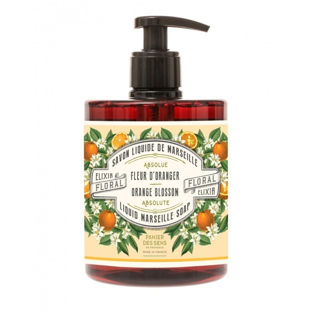 Panier des Sens en Provence Orange Blossom  Liquid Marseille Soap