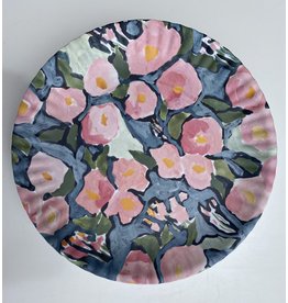 Southbank's Blue Floral Melamine Plate