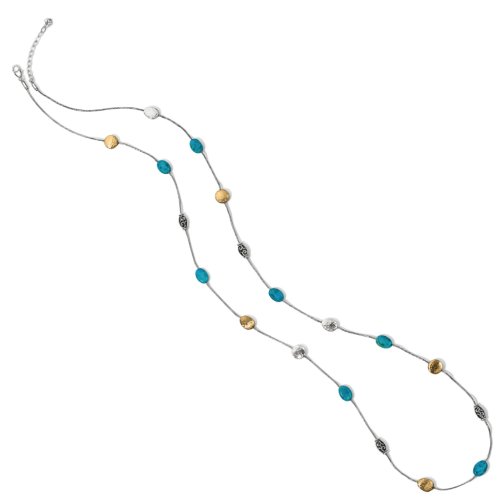 Mediterranean Turquoise Long Necklace