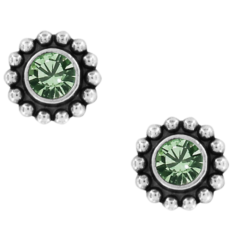 Brighton Peridot Twinkle Mini Post Earrings