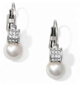 Brighton Meridian Petite Pearl Leverback Earrings