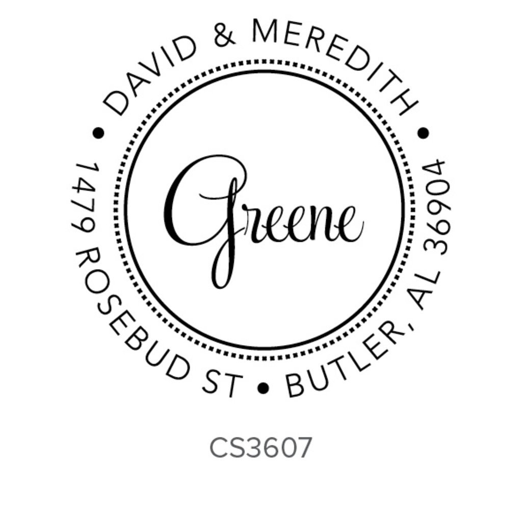 Three Designing Women Greene Style Rectangle - CS3607