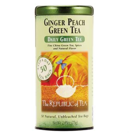 Ginger Peach Green Tea