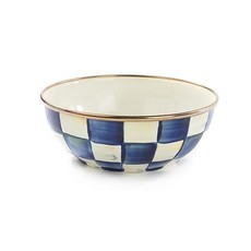 MacKenzie-Childs Royal Check Enamel Everyday Bowl